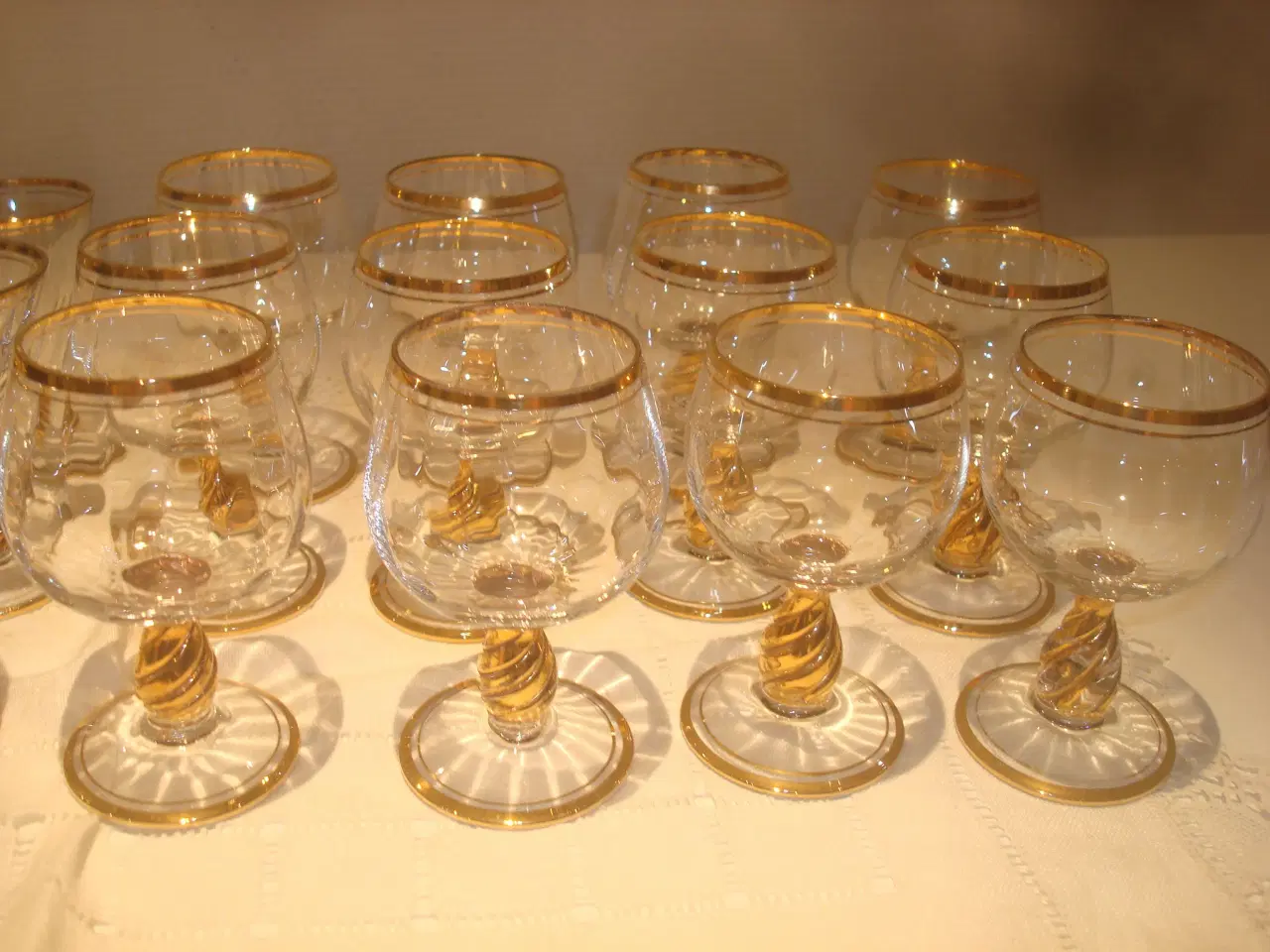 Billede 3 - IDA glas, Holmegård, snaps og cognac