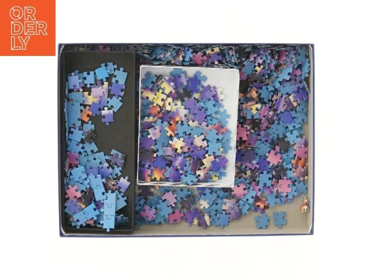 Billede 3 - Fluorescent Collection puslespil 1000 brikker fra Clementoni (str. 1000 brikker 67,7x47,7 cm)