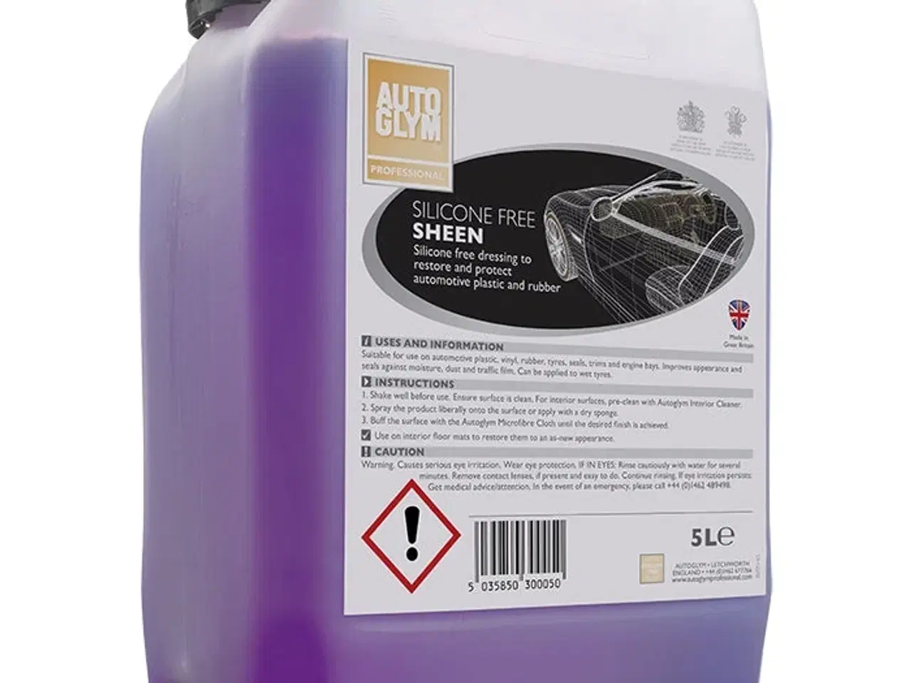 Billede 1 - Autoglym Silicone Free Sheen 5L Silikonefri vinylmakeup
