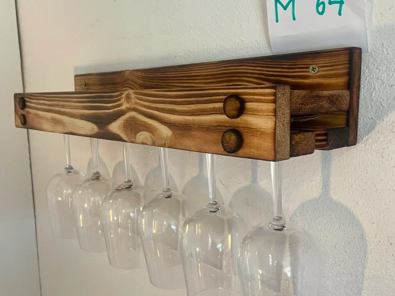 Billede 4 - Vinhylde af træ