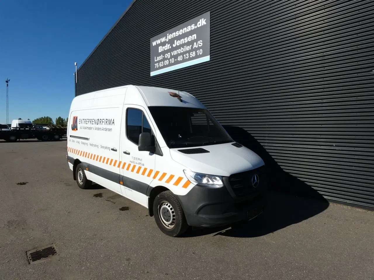 Billede 2 - Mercedes-Benz Sprinter 316 2,1 CDI A2 H2 RWD 163HK Van 6g Aut.