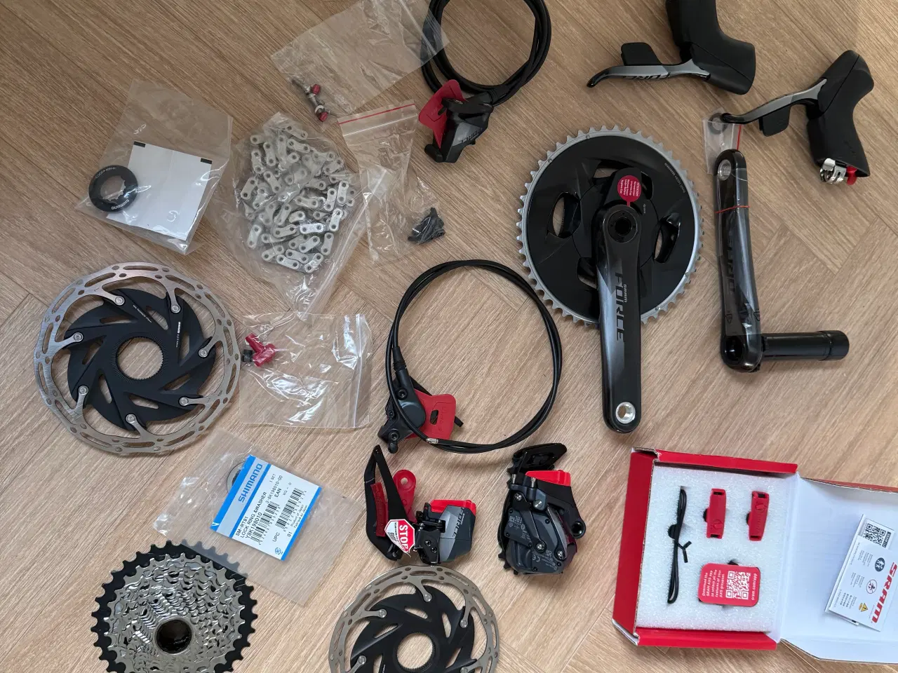 Billede 2 -  Sram force etap gear gruppe