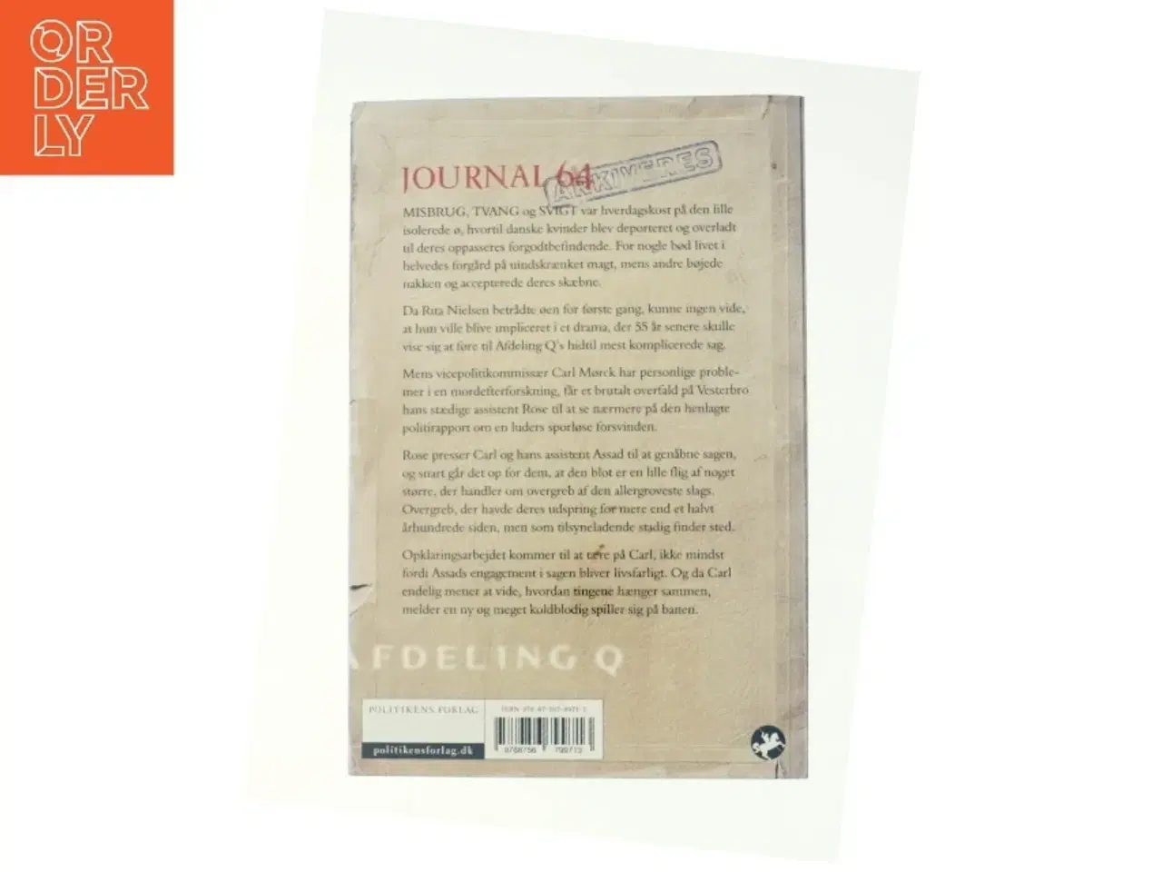 Billede 3 - Journal 64 af Jussi Adler-Olsen (Bog)