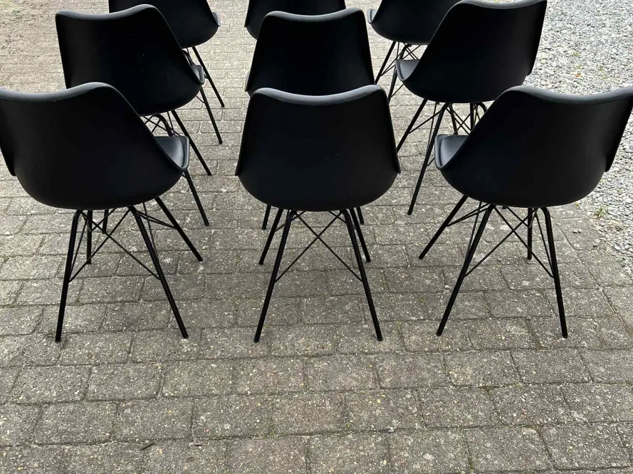 Billede 2 - Klarup spisebordstole 9 stk.