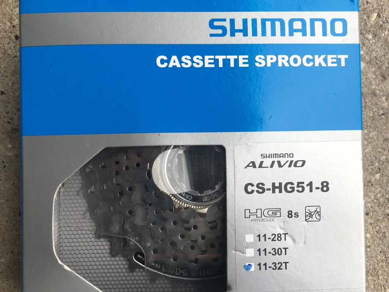 Billede 1 - Cassette shimano 8 gear