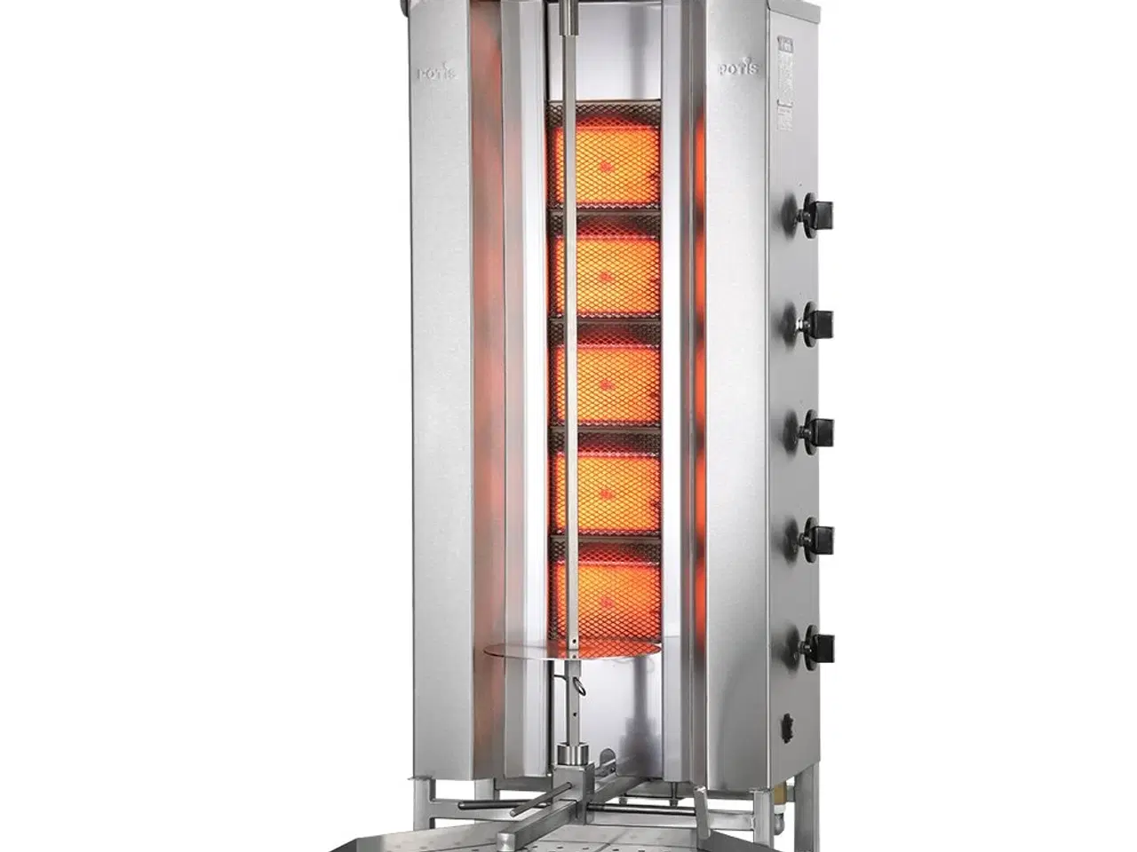 Billede 1 - Kebab & Shawarma grill til gas – 50 kg kød