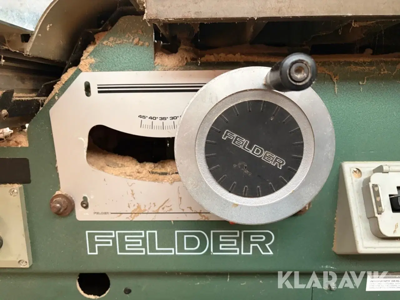 Billede 9 - Formatsav Felder KFS-37 med fræser