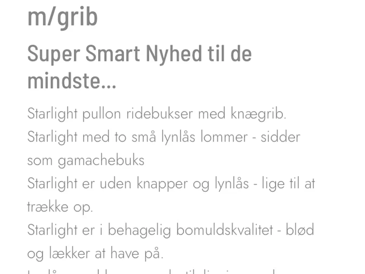 Billede 5 - HKM Ridebukser til børn og voksne