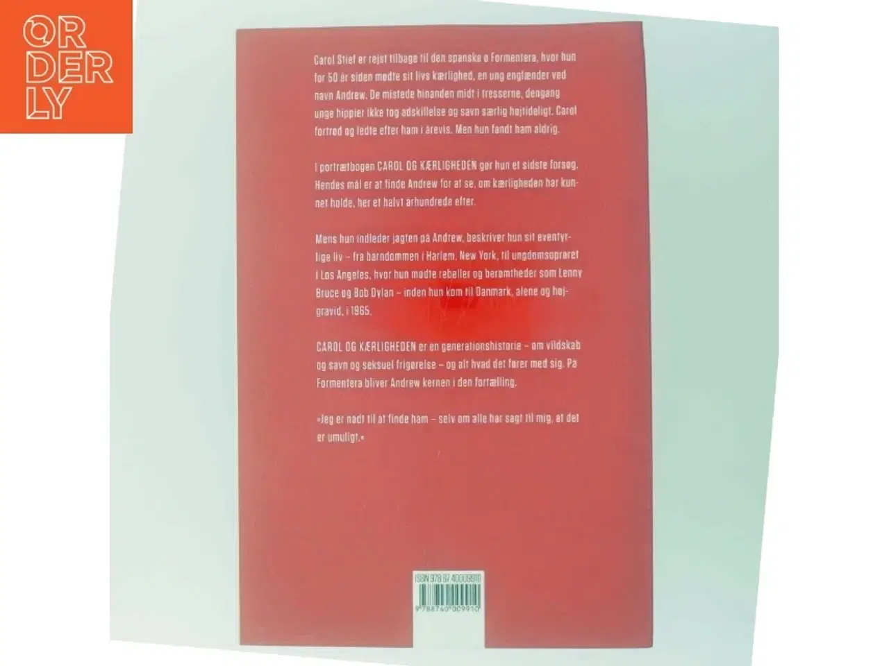 Billede 3 - Carol og kærligheden : at mødes og elske og skilles - og en dag vende tilbage af Kissen Møller Hansen (Bog)
