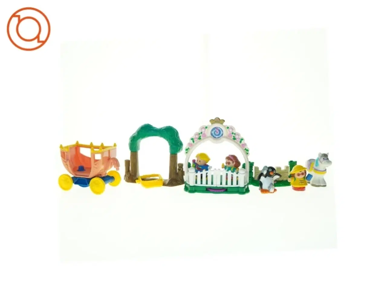 Billede 1 - Plastlegetøjssæt (str. Højde 16 cm)