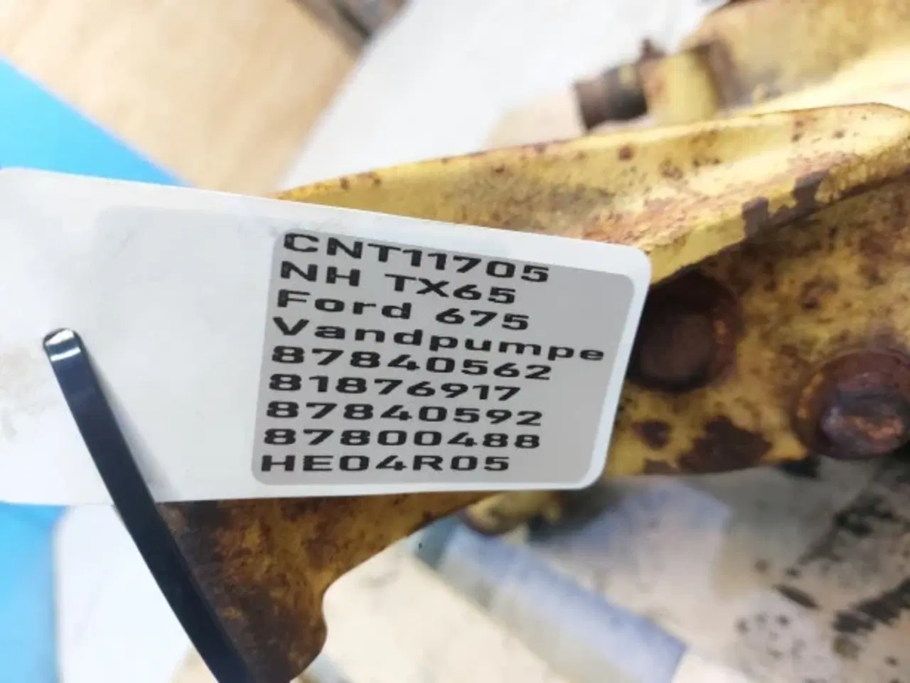 Billede 6 - New Holland TX65 Vandpumpe 87840562