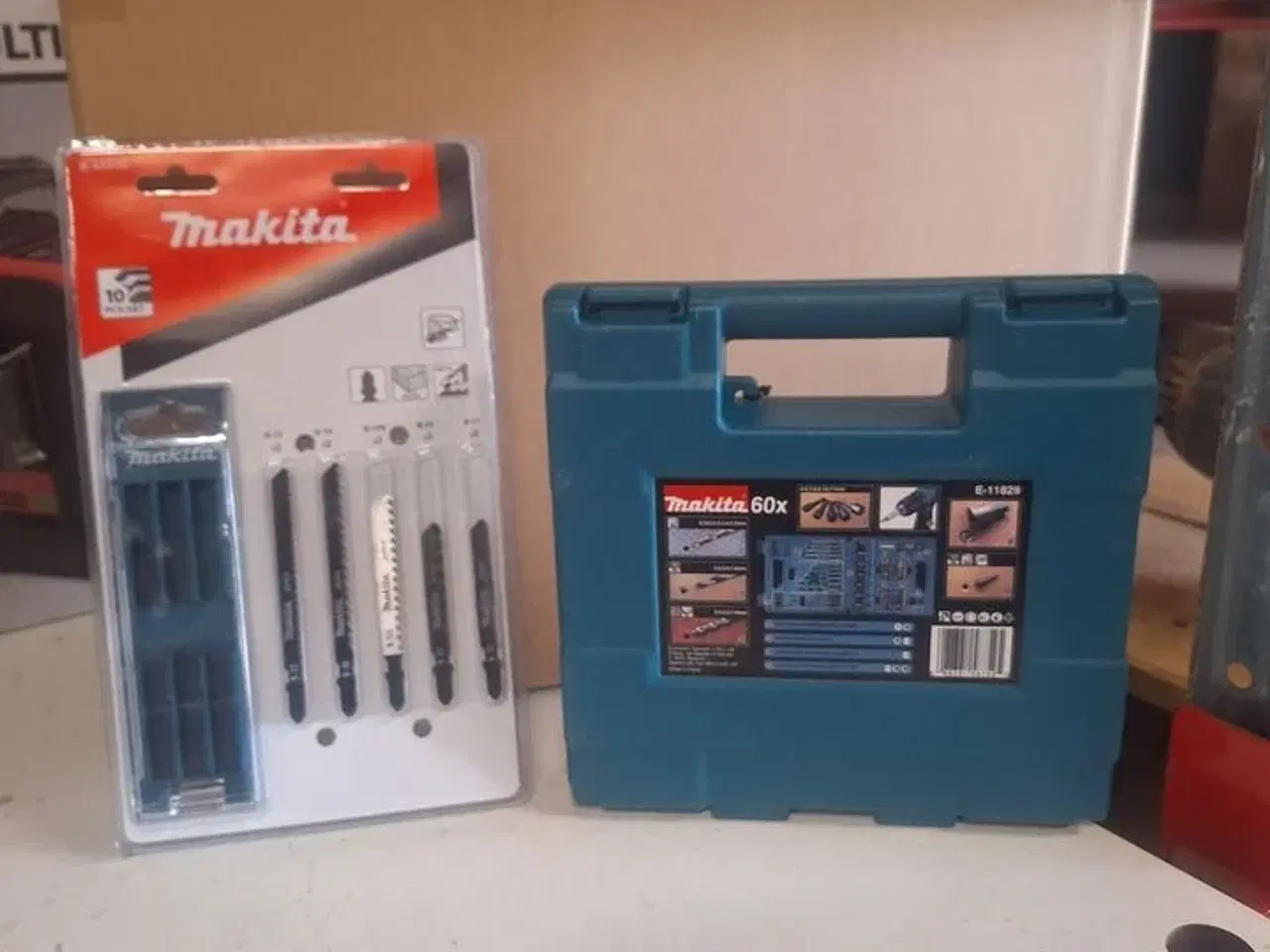 Billede 1 - Makita Bor/bitssæt 60 Dele + Makita stiksavklinger 10 dele