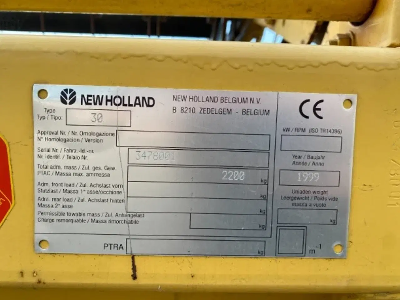 Billede 9 - New Holland 30" Skærebord