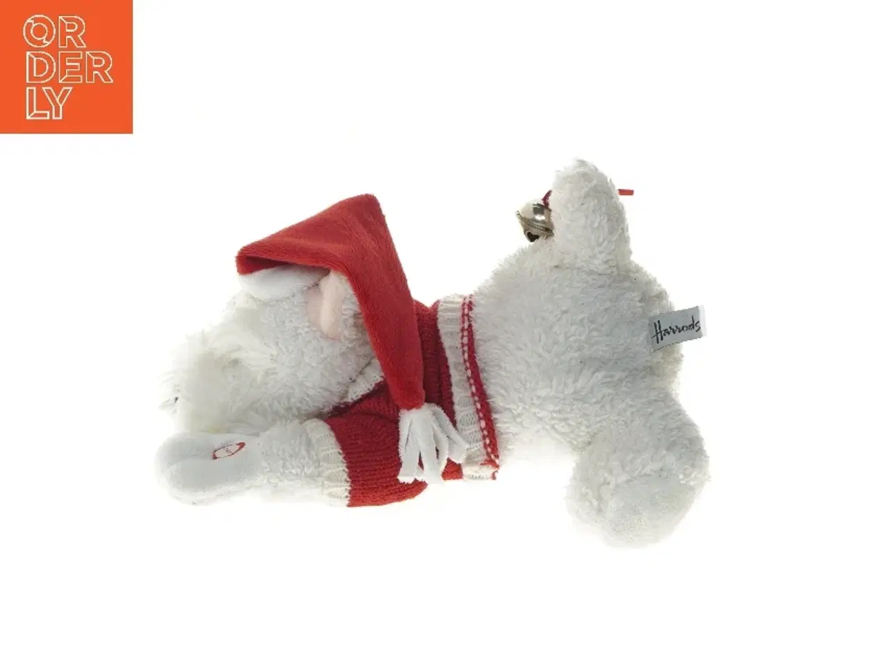 Billede 2 - Bamse med julesweater (str. 32 cm)