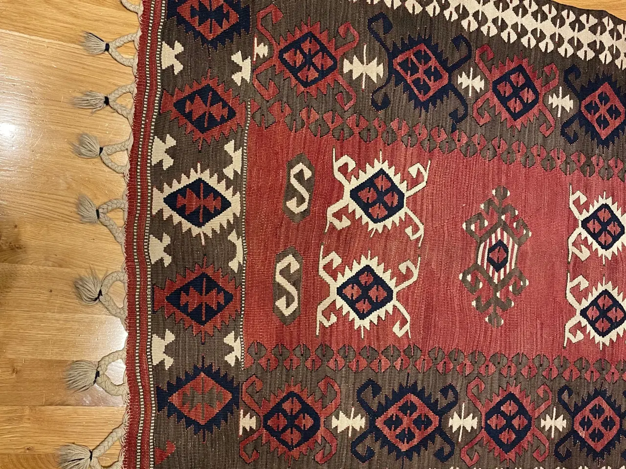 Billede 5 - Ægte Tyrkisk kelim tæppe
