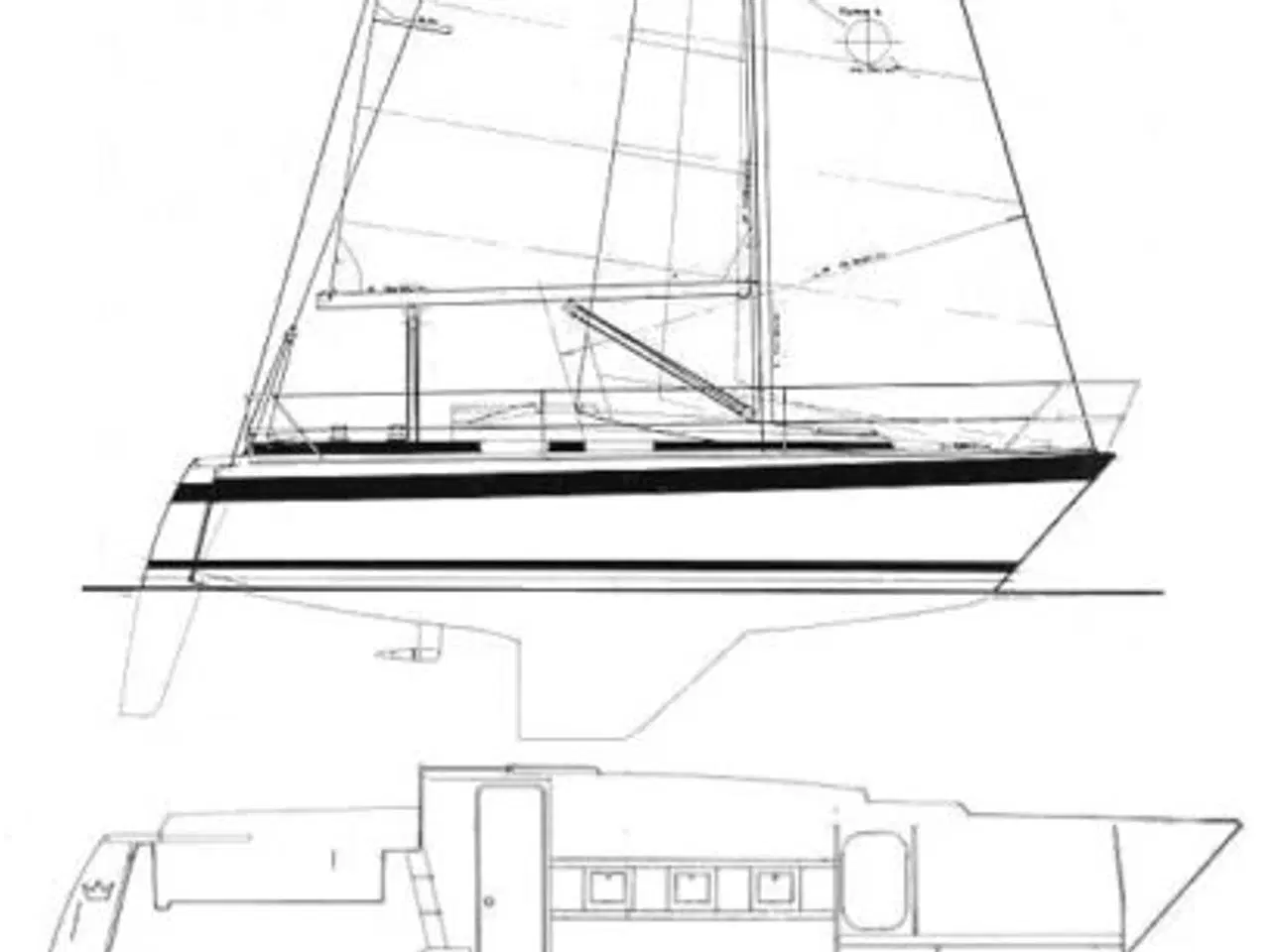 Billede 3 - Sejlbåd, Nordship 808