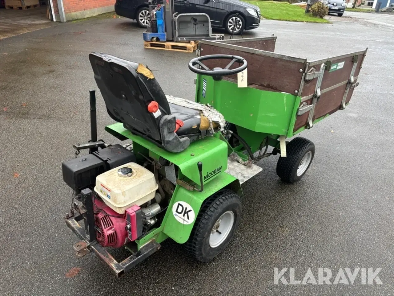 Billede 7 - Mini Dumper Nicodan 450 H med hydraulisk tiplad