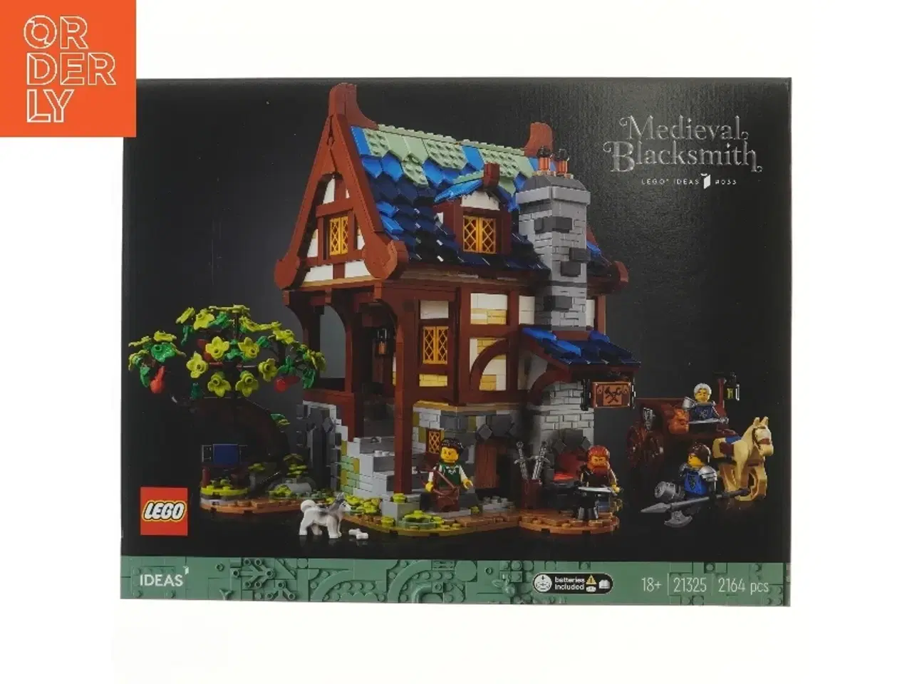 Billede 1 - LEGO Medieval Blacksmith sæt fra Lego (str. 48x37 cm)