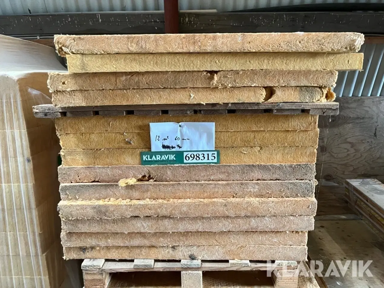Billede 2 - Isolering Isover 60 mm 12 hele bats