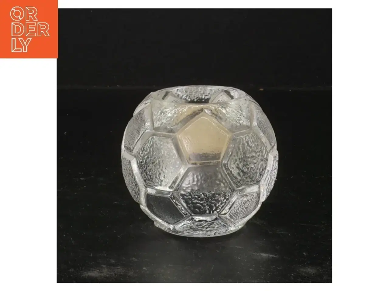 Billede 2 - Glass lysestage fra Orrefors fra Orrefors (str. Ø 7,5 cm)