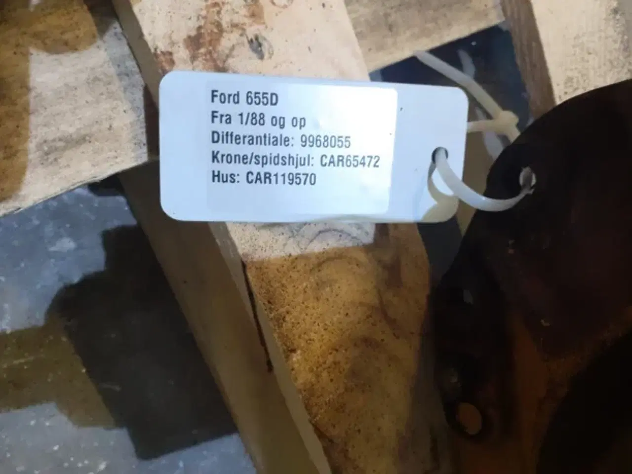 Billede 9 - Ford 655D Differentiale/ krone-spidshjul