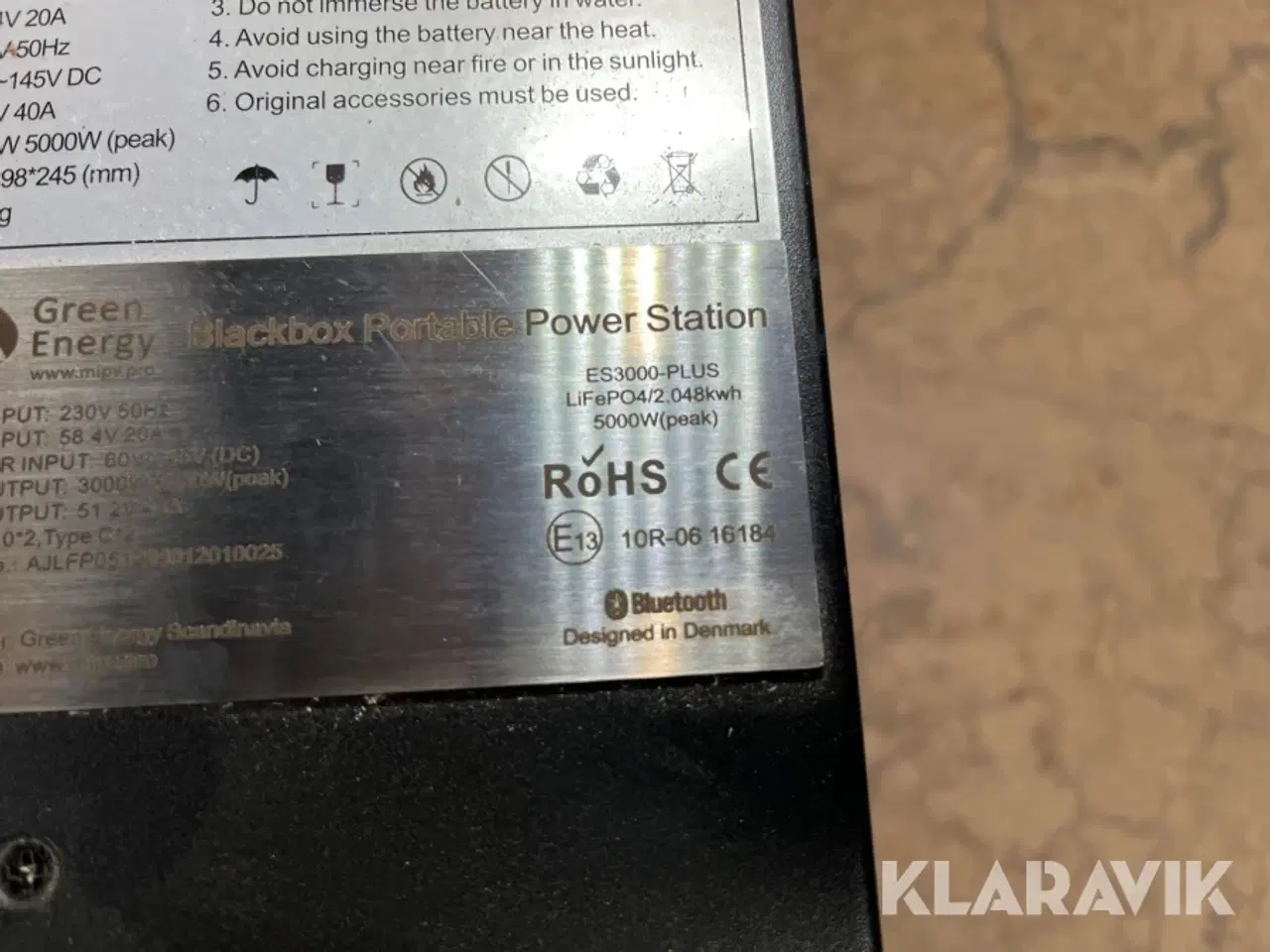 Billede 5 - Backup batteri Green Energy Black box power station