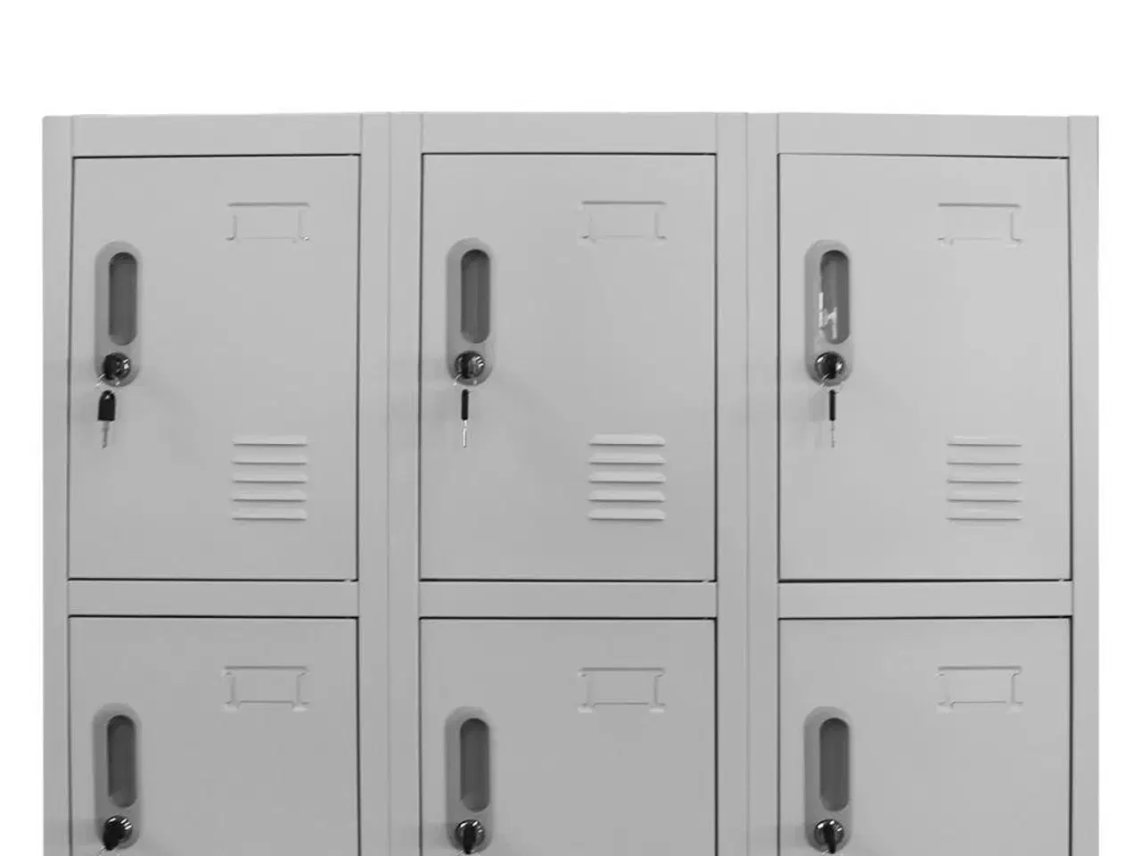 Billede 4 - Lockerskab med 12 rum 90x45x180 cm