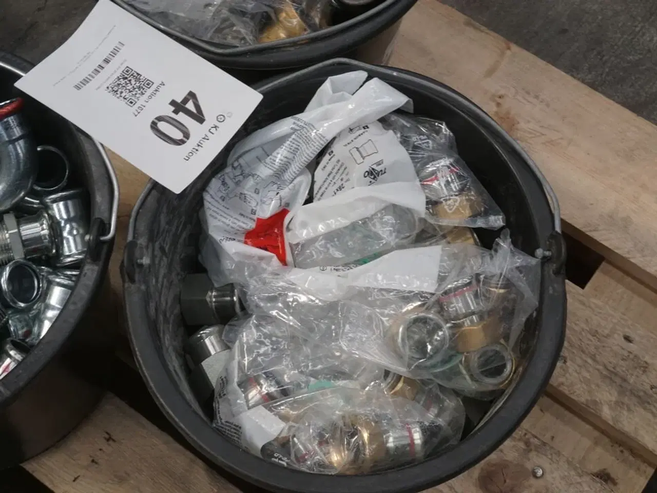 Billede 5 - 3 spande fittings
