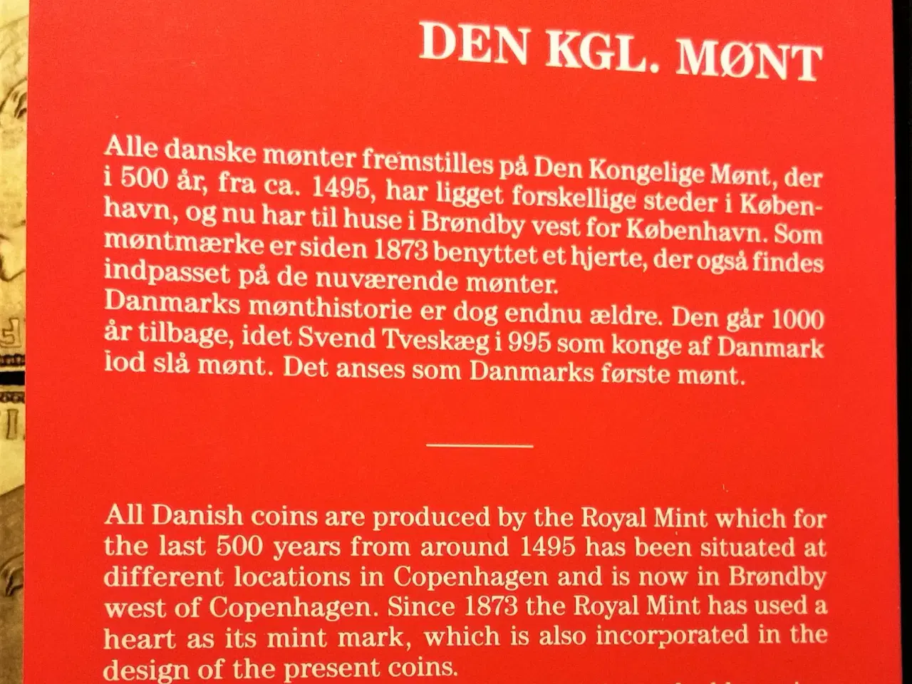 Billede 6 - DET KGL MØNTSÆT 1994  Margrethe II TOP Stand!