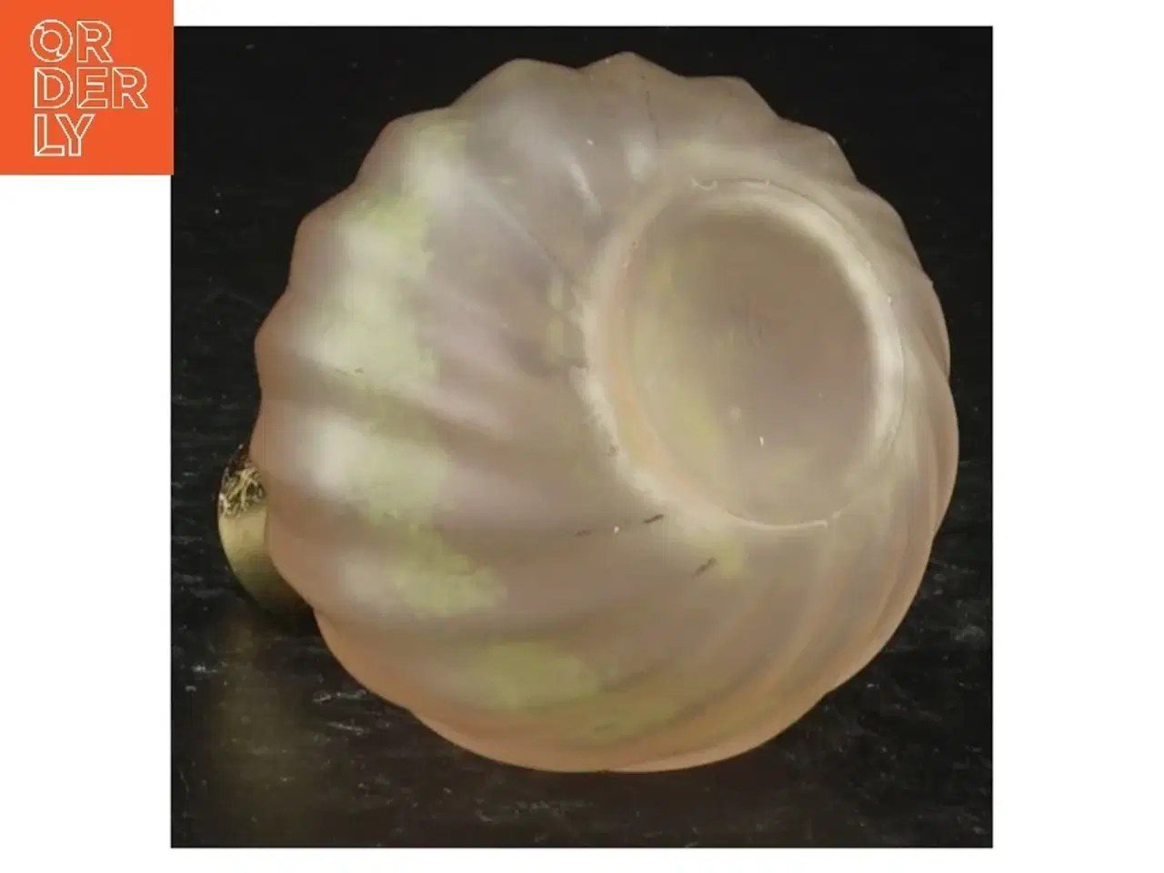 Billede 1 - Vintage glas parfumeflaske (str. 10 cm)