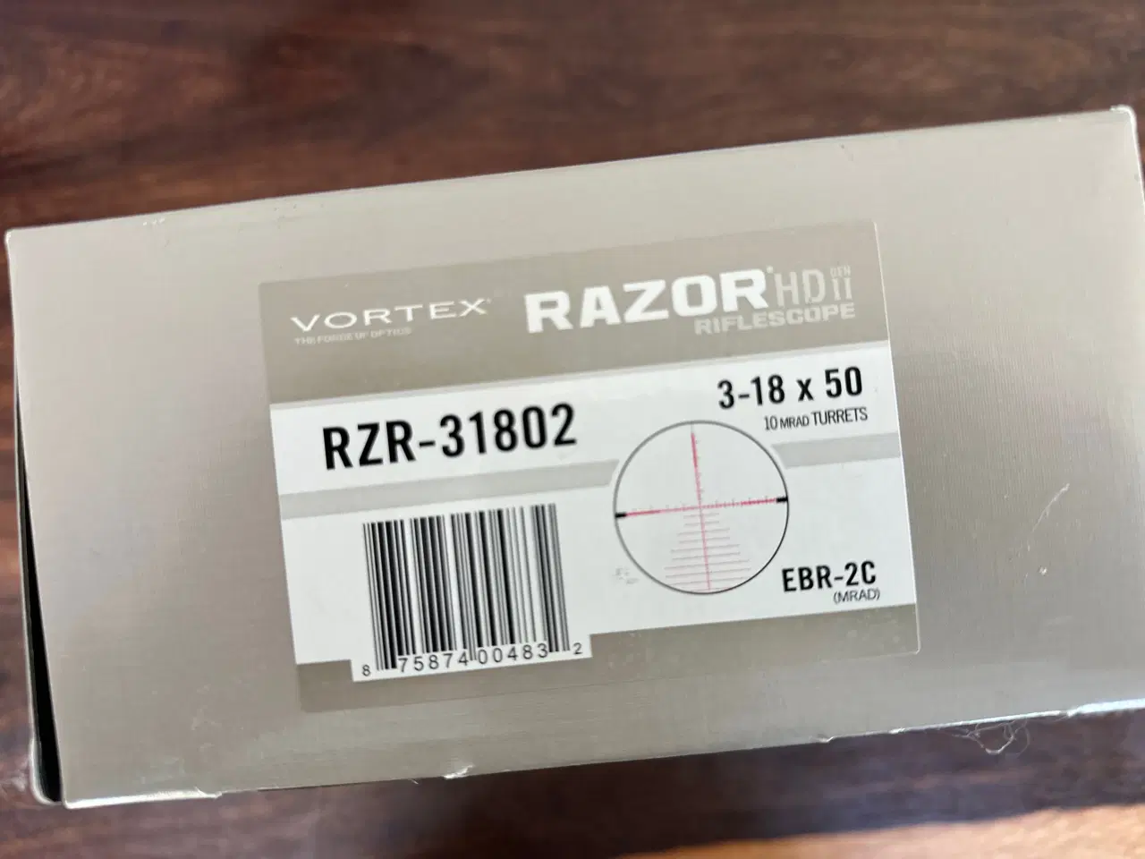 Billede 18 - Vortex Razor HD Gen II 3-18x50 med EBR-2C MRAD