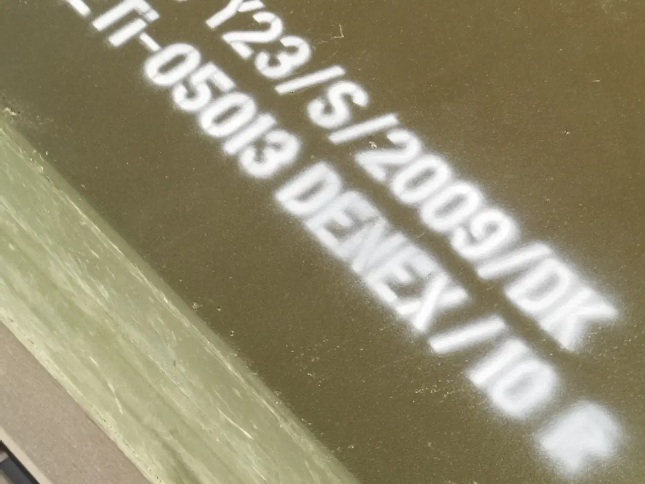 Billede 3 - Militær . Kasse til patroner