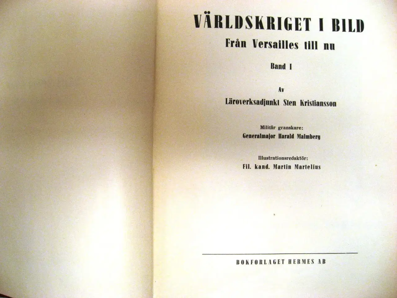 Billede 3 - Världskriget i bild : från Versailles till nu