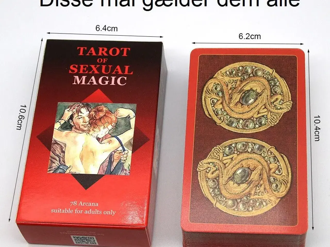 Billede 15 - Tarot kort med erotiske tegninger