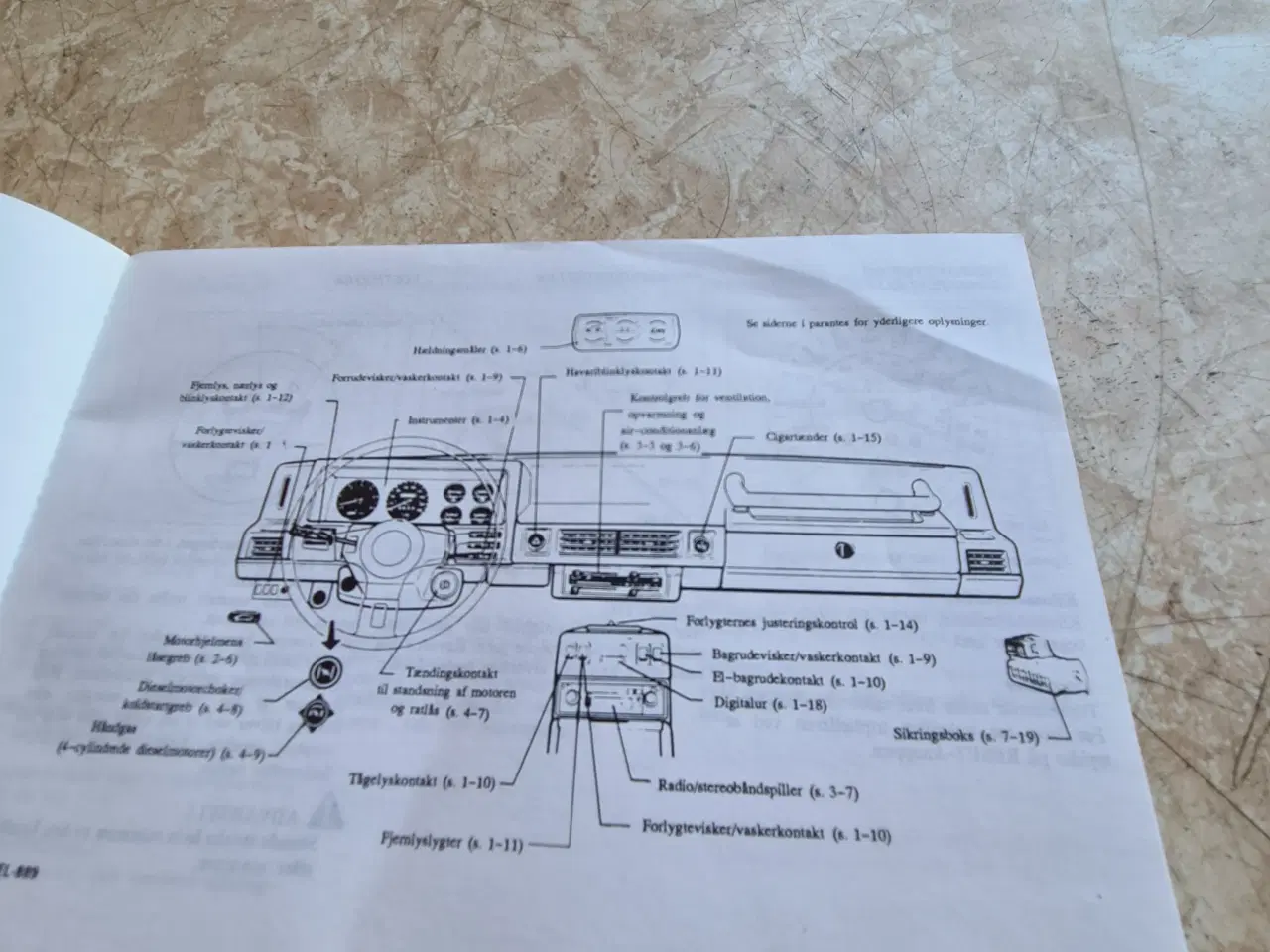 Billede 3 - Brugt  instruktionsbog   Nissan Patrol