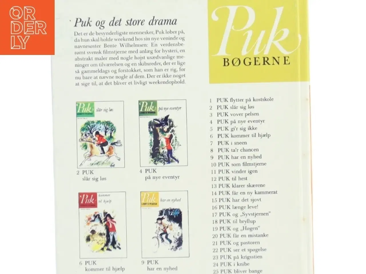 Billede 2 - Puk og det store drama af Lisbeth Werner