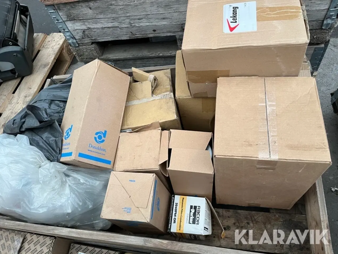 Billede 2 - Olie og luftfilter Lekang/Fleegaard 2 paller