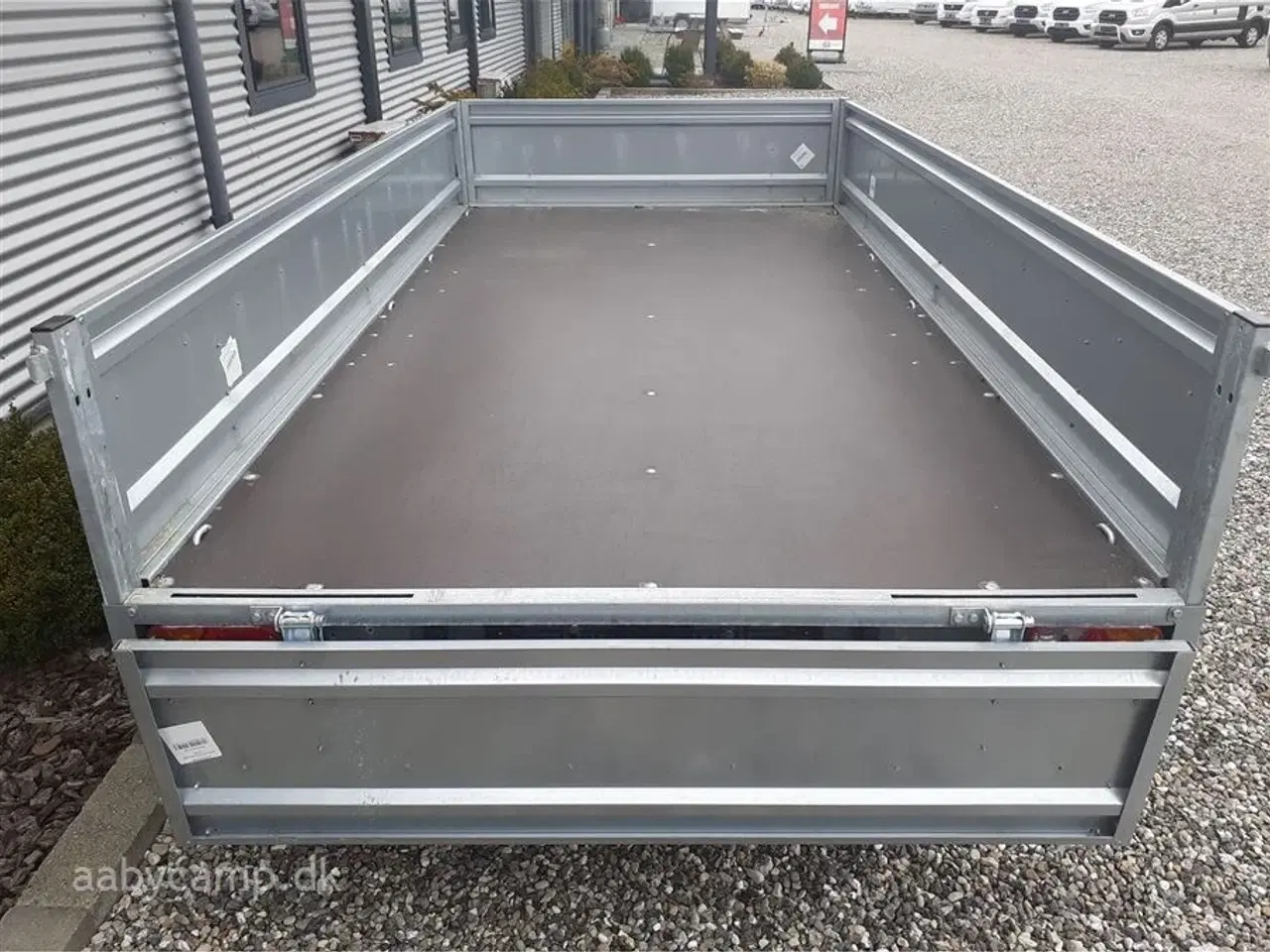 Billede 4 - 0 - Martz Transporter 3015/2 750 Kg.   Stor 750 kg boggie trailer til skarp pris Nu Med 40 Cm. sider.