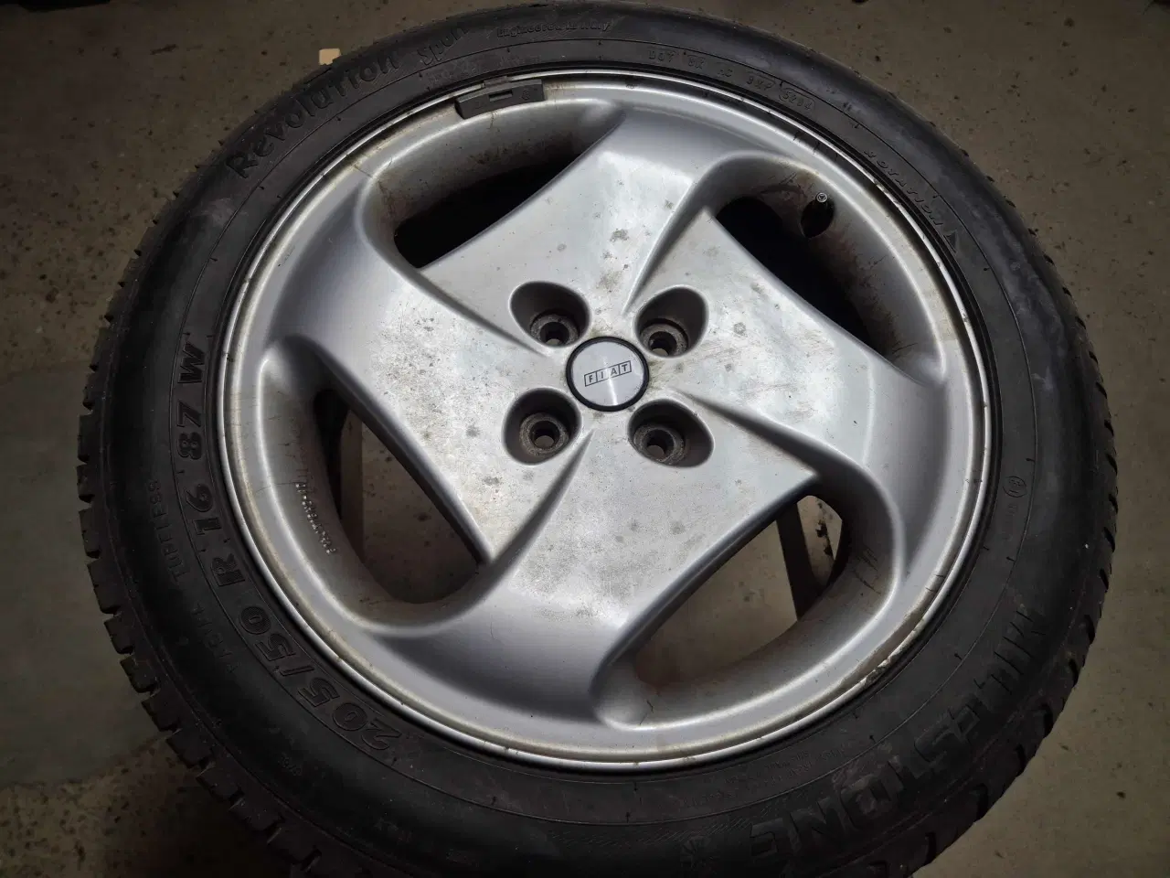 Billede 3 - 16" org Fiat Coupé alufælge 