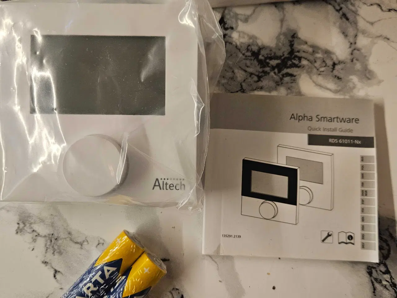 Billede 1 - Altech trådløse rumtermostat med display