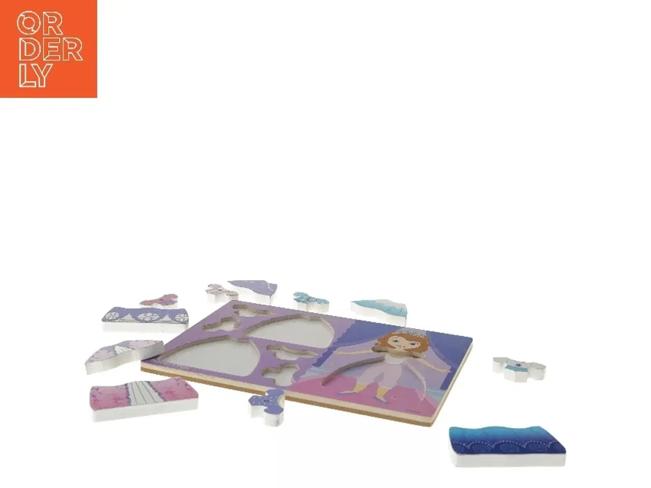 Billede 3 - Disney prinsesse påklædningspuzzle fra Melissa & Doug (str. 30x22,5 cm)