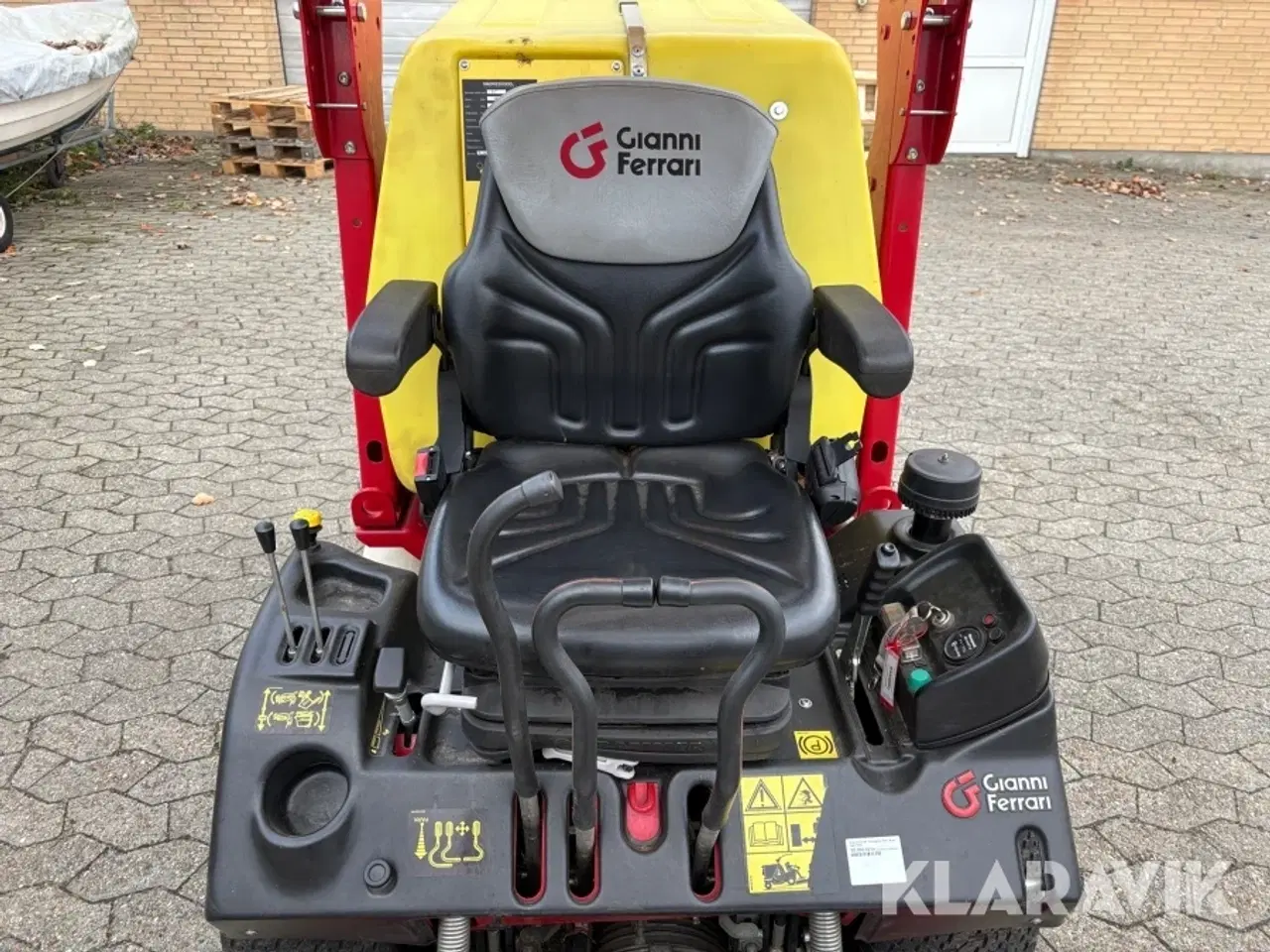 Billede 9 - Græsslåmaskine Gianni Ferrari Turvograss 630 I.I med opsamler