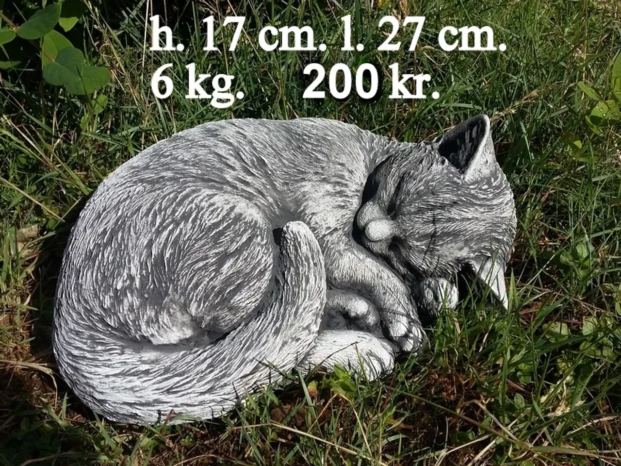 Billede 11 - 🐱 Havefigur – KATTE - mange modeller