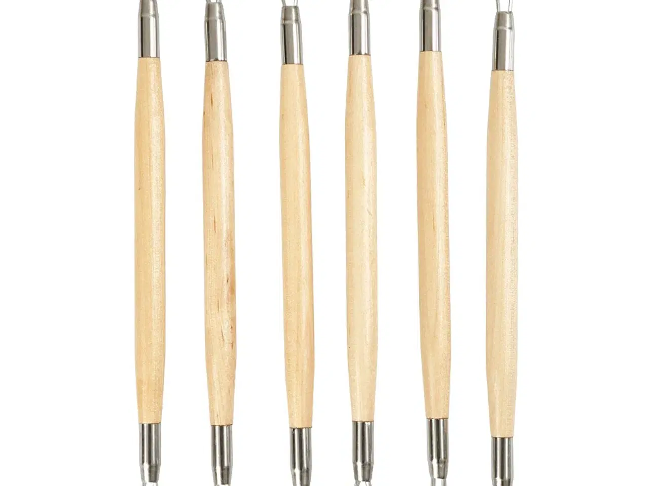 Billede 1 - Lerslynge med skarpe kanter - 6 stk. á 20 cm