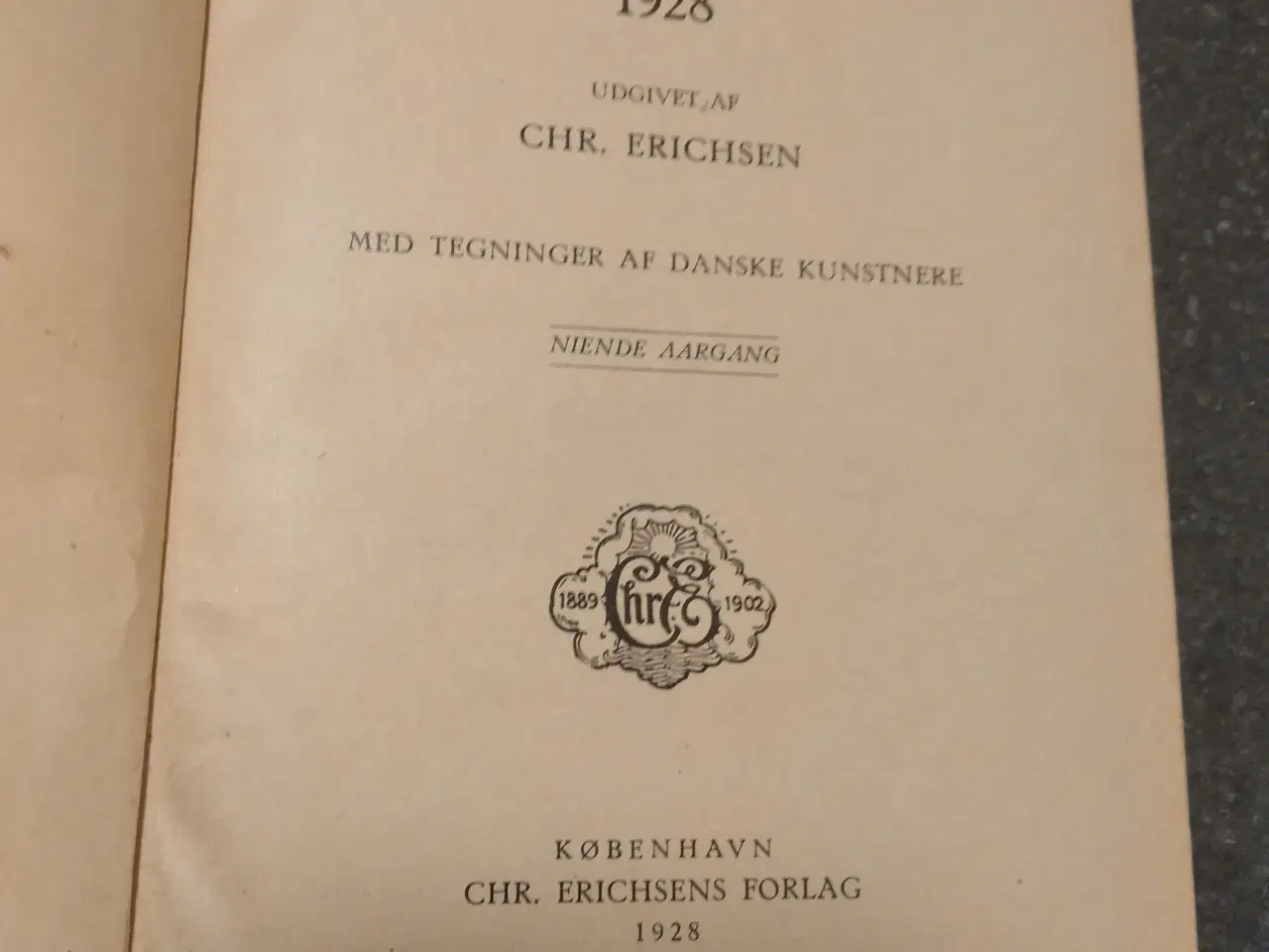 Billede 4 - Min egen Julebog 1928, udgivet af Chr. Erichsen.