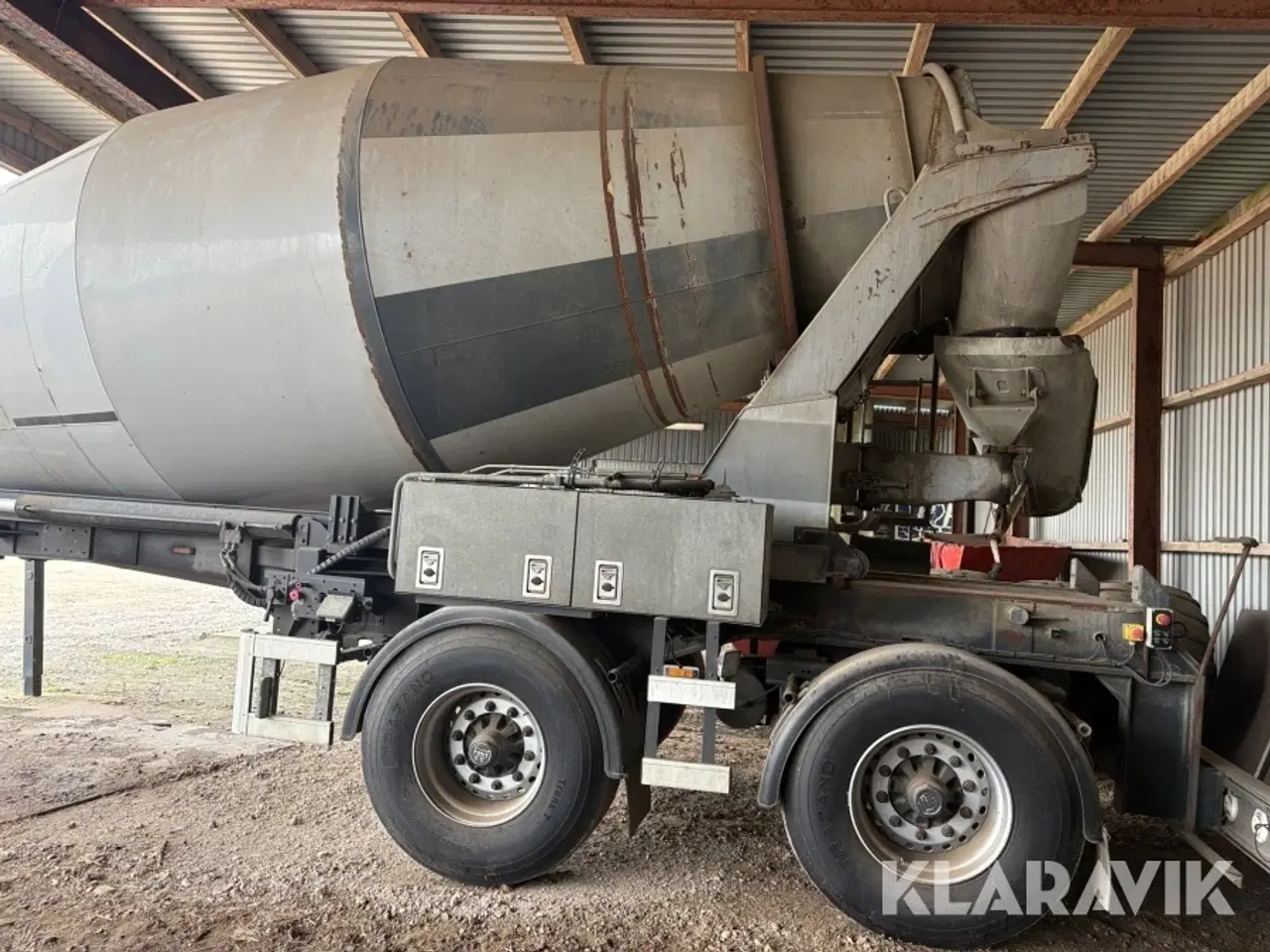 Billede 5 - BetonTrailer Euromix beton EM 12 R