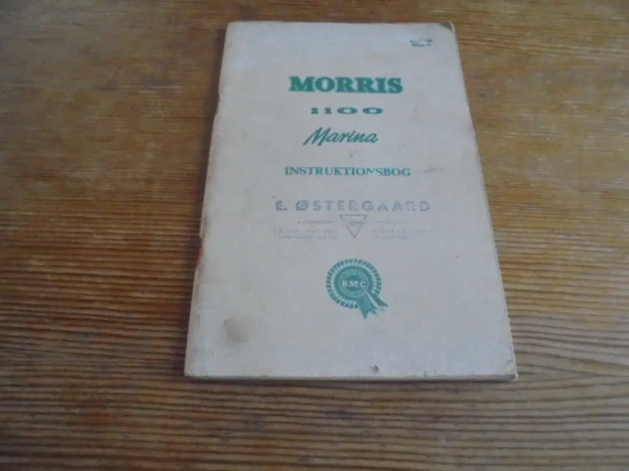 Billede 1 - Instruktionsbog for Morris Marina 1100  