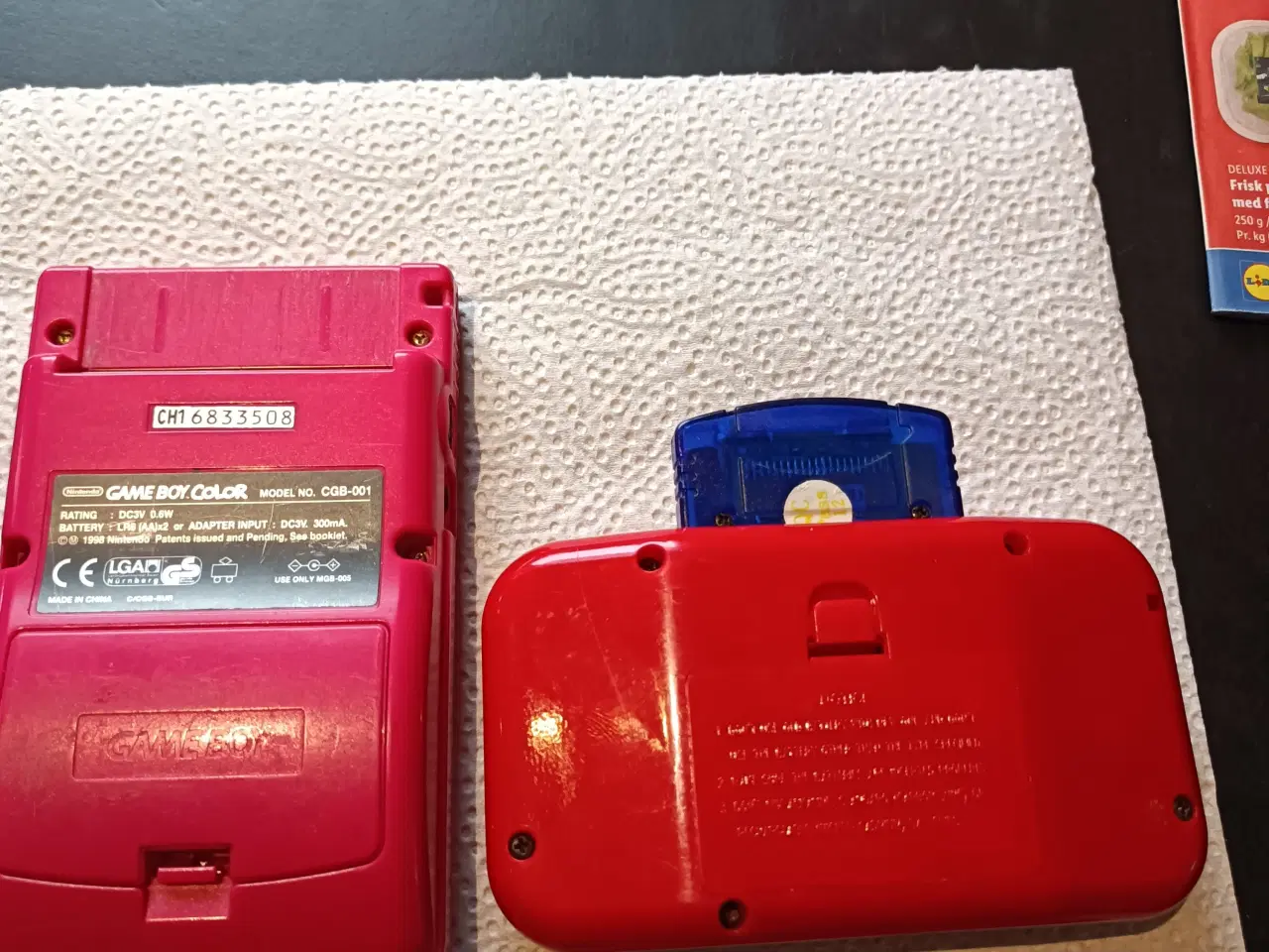 Billede 10 - Nintendo Game Boy Rød år 1998 + V-POD