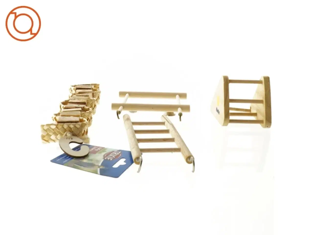 Billede 2 - Udstyr til fuglebur - undulat (str. 23 x 20 cm)