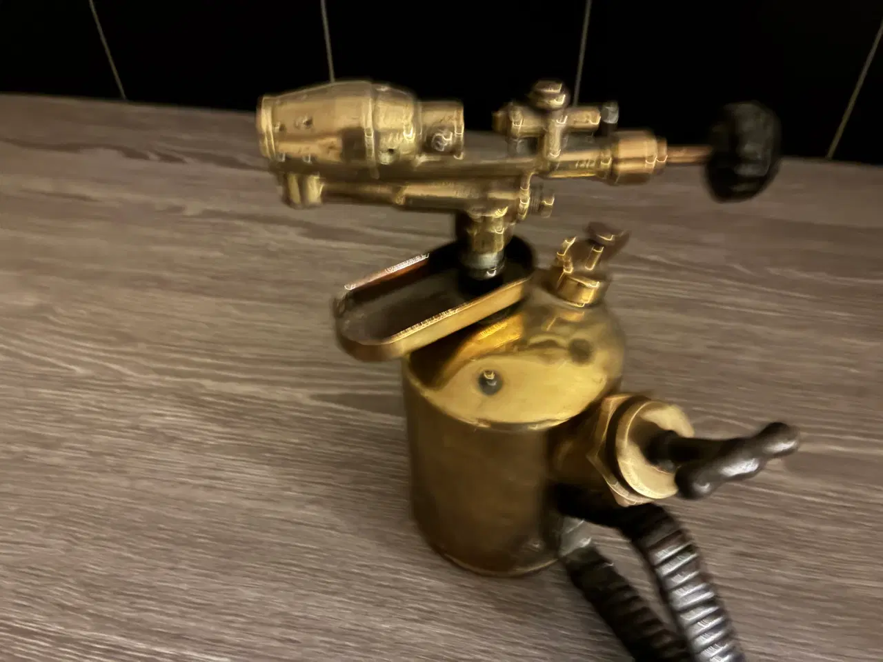 Billede 1 - Gammel Kobber blæselampe